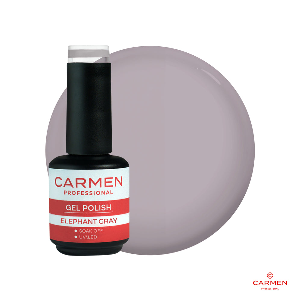 Elephant Gray Gel Polish | ELEPHANT GRAY Polish| Carmen Professional ...